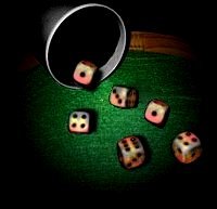 Yahtzee dice